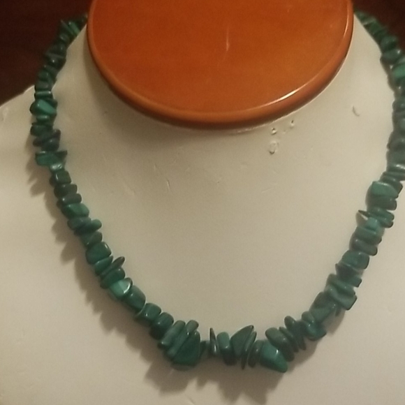 Vintage stone necklace PM 1220 - Picture 2 of 3